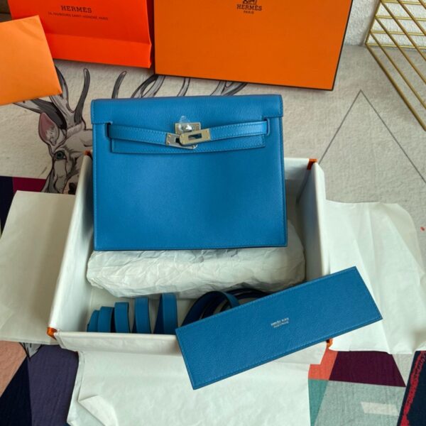 Hermes Kelly Danse 22cm Bag Evercolor Leather