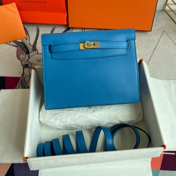 Hermes Kelly Danse 22cm Bag Evercolor Leather