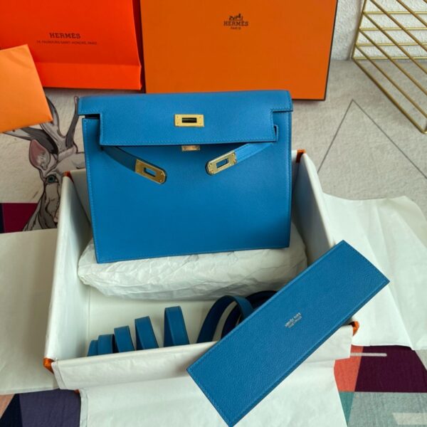 Hermes Kelly Danse 22cm Bag Evercolor Leather