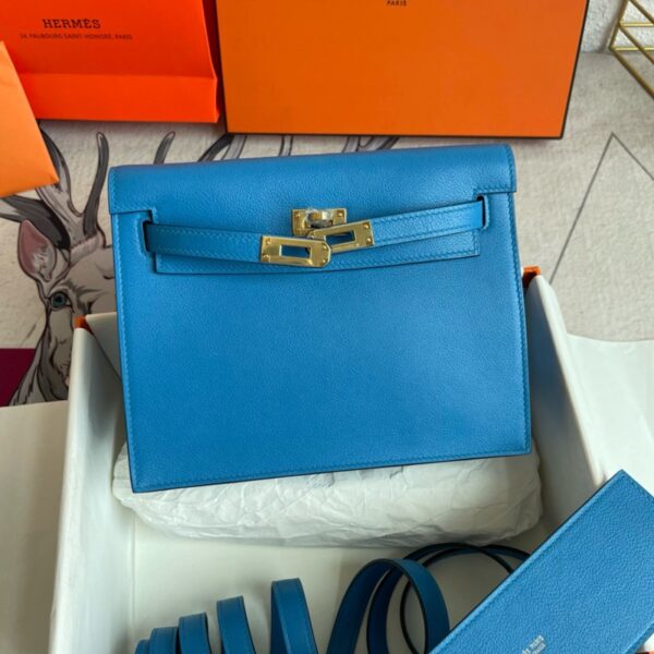 Hermes Kelly Danse 22cm Bag Evercolor Leather