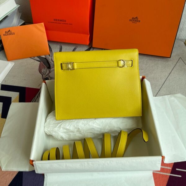 Hermes Kelly Danse 22cm Bag Evercolor Leather