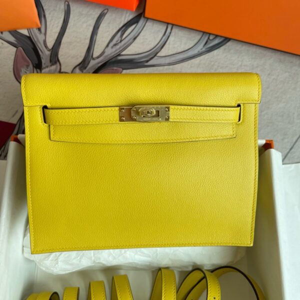 Hermes Kelly Danse 22cm Bag Evercolor Leather