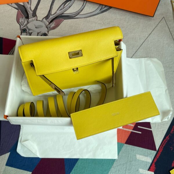 Hermes Kelly Danse 22cm Bag Evercolor Leather