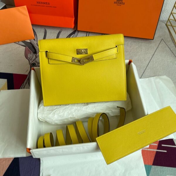 Hermes Kelly Danse 22cm Bag Evercolor Leather