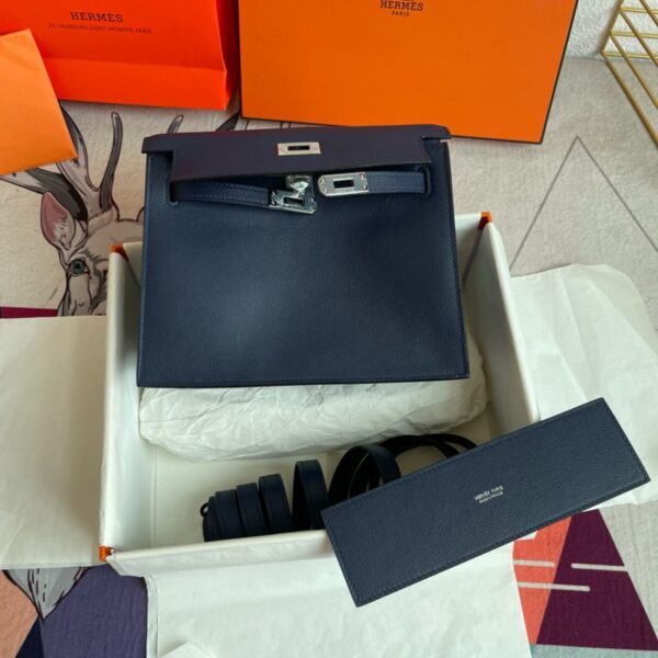 Hermes Kelly Danse 22cm Bag Evercolor Leather