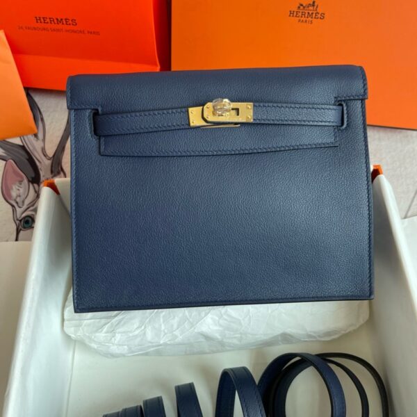 Hermes Kelly Danse 22cm Bag Evercolor Leather