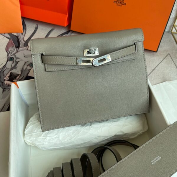 Hermes Kelly Danse 22cm Bag Evercolor Leather