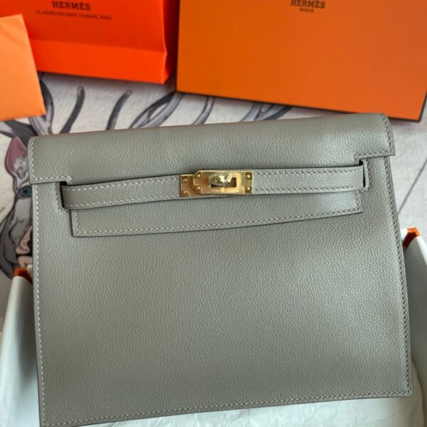 Hermes Kelly Danse 22cm Bag Evercolor Leather