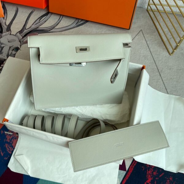 Hermes Kelly Danse 22cm Bag Evercolor Leather