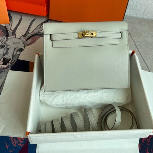 Hermes Kelly Danse 22cm Bag Evercolor Leather