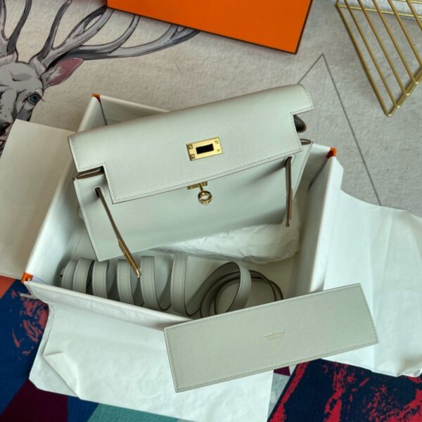 Hermes Kelly Danse 22cm Bag Evercolor Leather