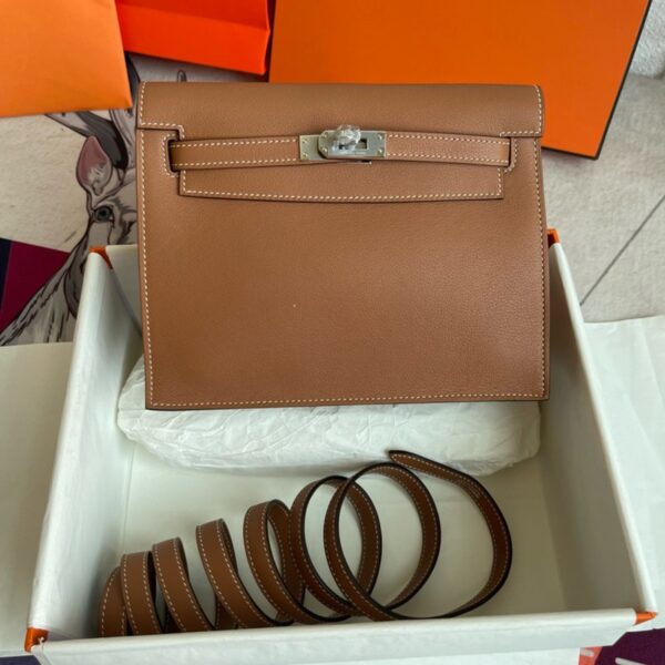 Hermes Kelly Danse 22cm Bag Evercolor Leather