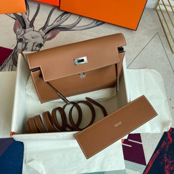 Hermes Kelly Danse 22cm Bag Evercolor Leather