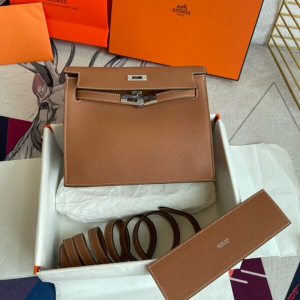 Hermes Kelly Danse 22cm Bag Evercolor Leather