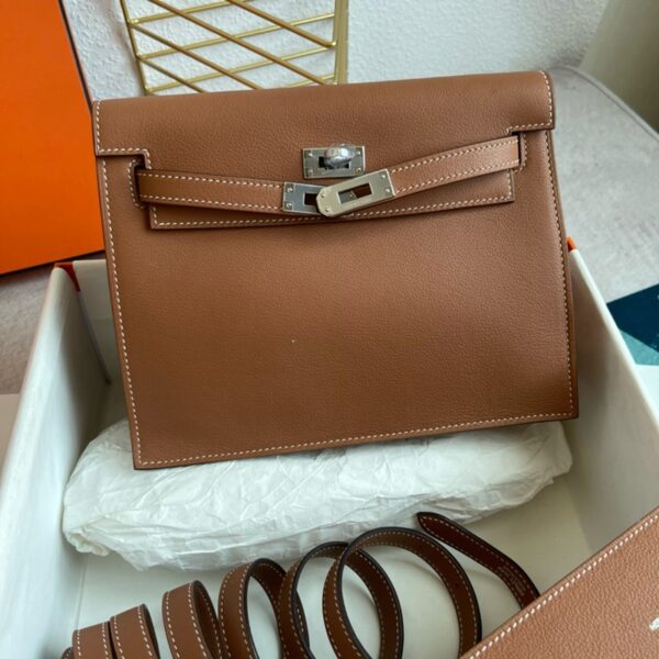 Hermes Kelly Danse 22cm Bag Evercolor Leather