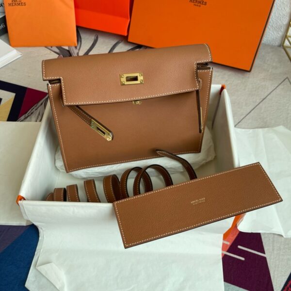 Hermes Kelly Danse 22cm Bag Evercolor Leather