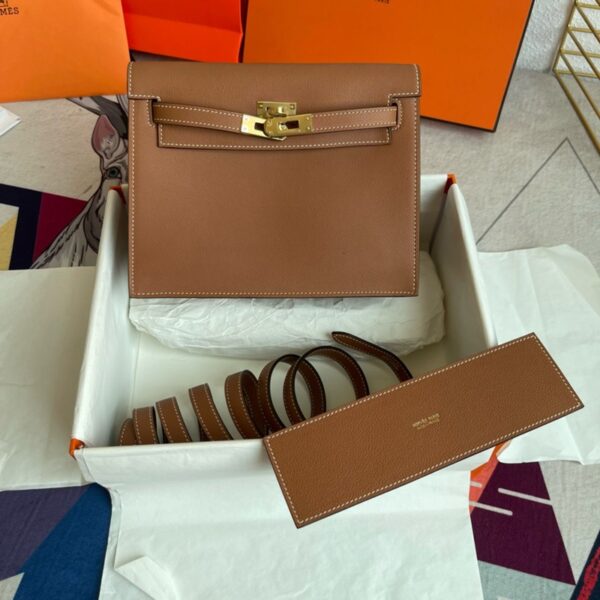 Hermes Kelly Danse 22cm Bag Evercolor Leather