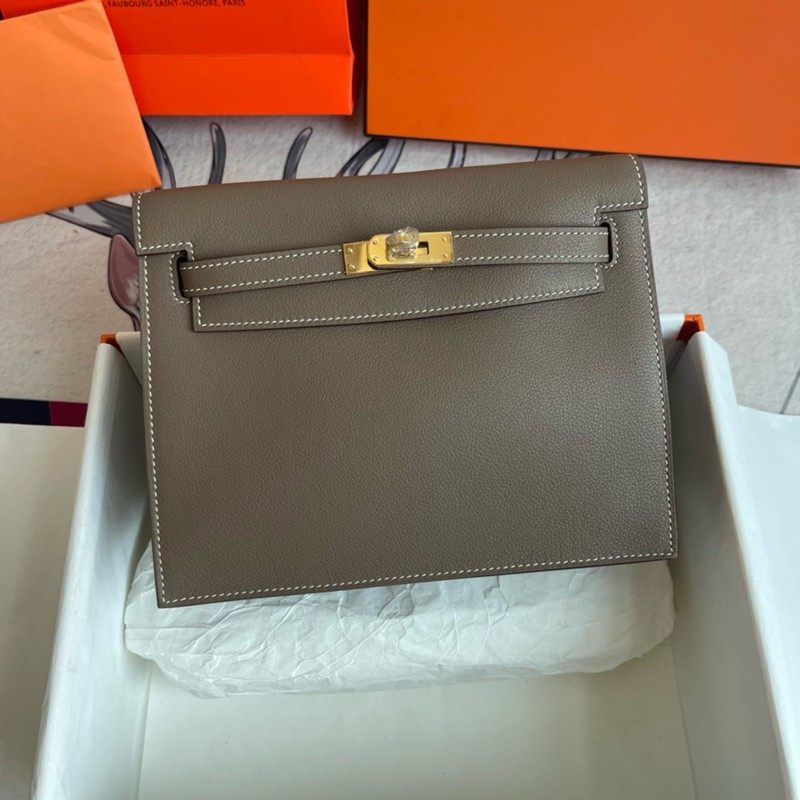 Hermes Kelly Danse 22cm Bag Evercolor Leather 52