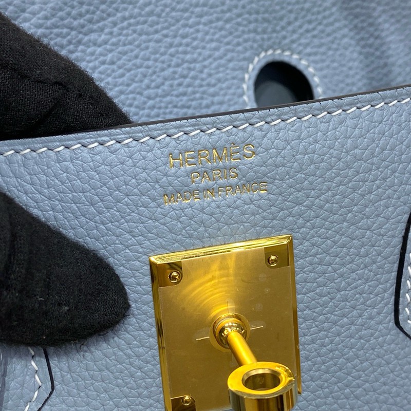 Hermes Birkin 25cm Bag Togo Leather Gold Yellow