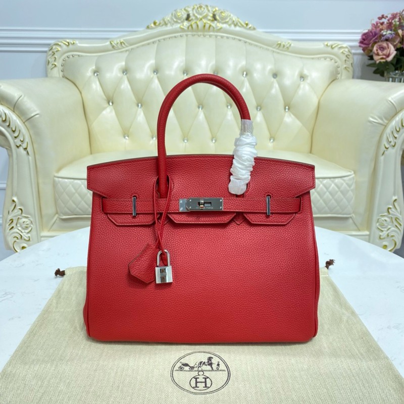 Hermes Birkin 25cm Bag Togo Leather Gold Yellow