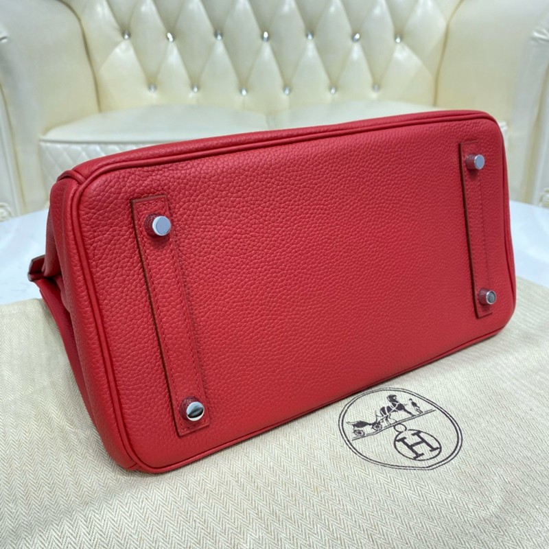 Hermes Birkin 25cm Bag Togo Leather Gold Yellow