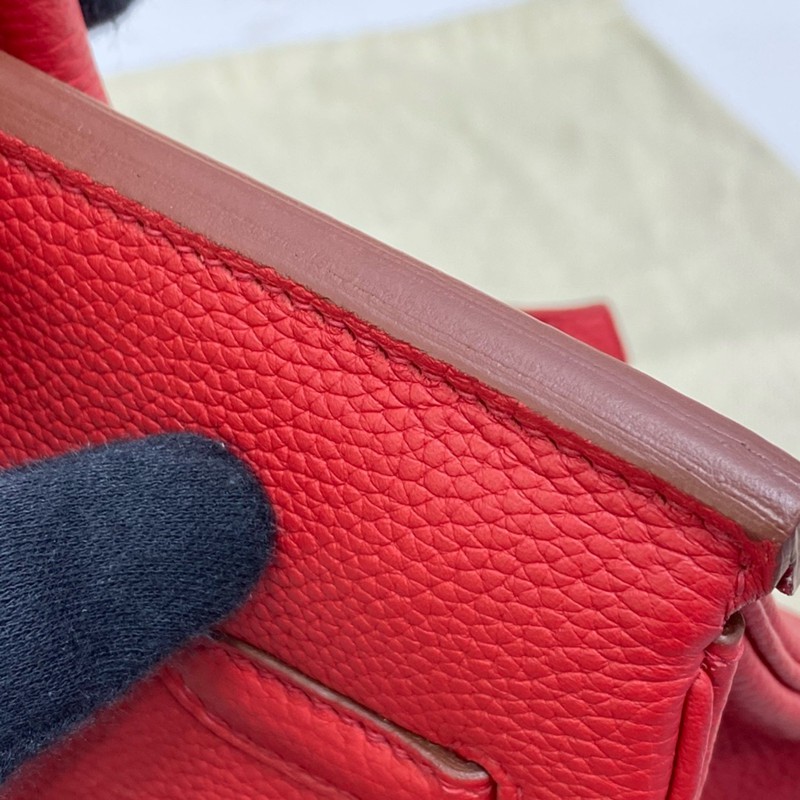 Hermes Birkin 25cm Bag Togo Leather Gold Yellow