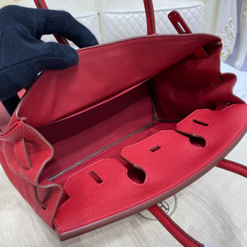 Hermes Birkin 25cm Bag Togo Leather Gold Yellow