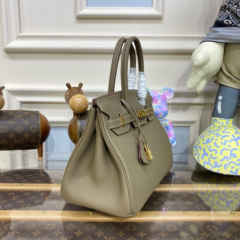 Hermes Birkin 25cm Bag Togo Leather Gold Yellow