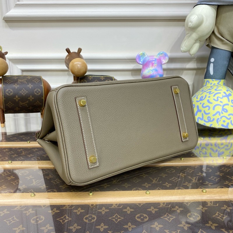 Hermes Birkin 25cm Bag Togo Leather Gold Yellow