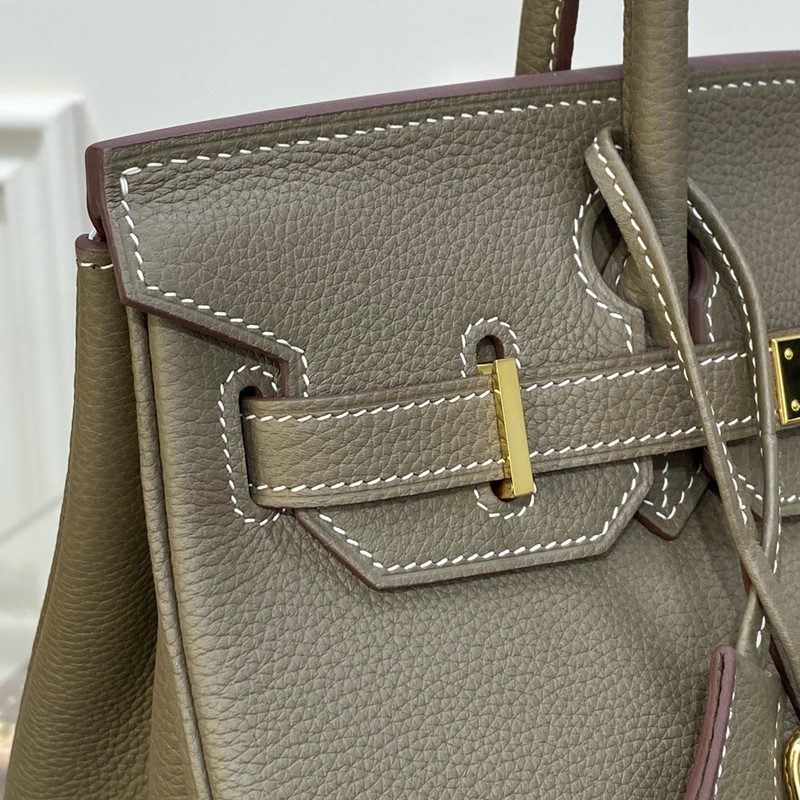 Hermes Birkin 25cm Bag Togo Leather Gold Yellow