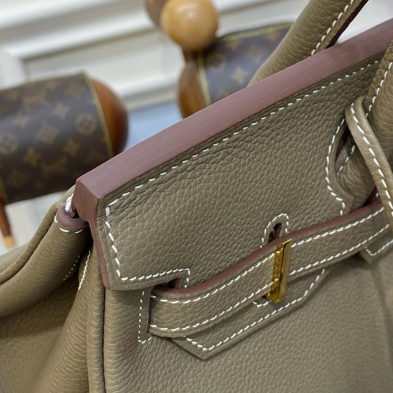 Hermes Birkin 25cm Bag Togo Leather Gold Yellow