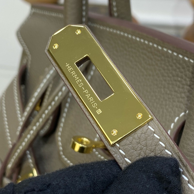 Hermes Birkin 25cm Bag Togo Leather Gold Yellow