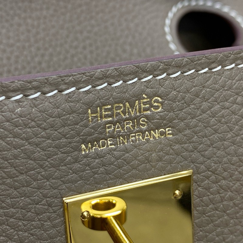 Hermes Birkin 25cm Bag Togo Leather Gold Yellow
