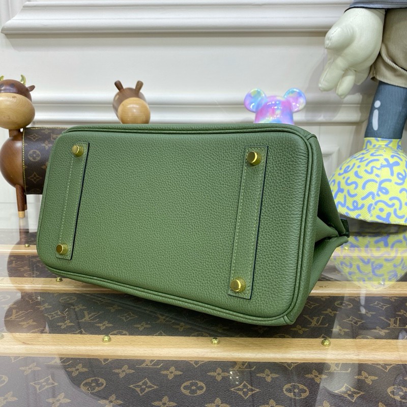 Hermes Birkin 25cm Bag Togo Leather Gold Yellow