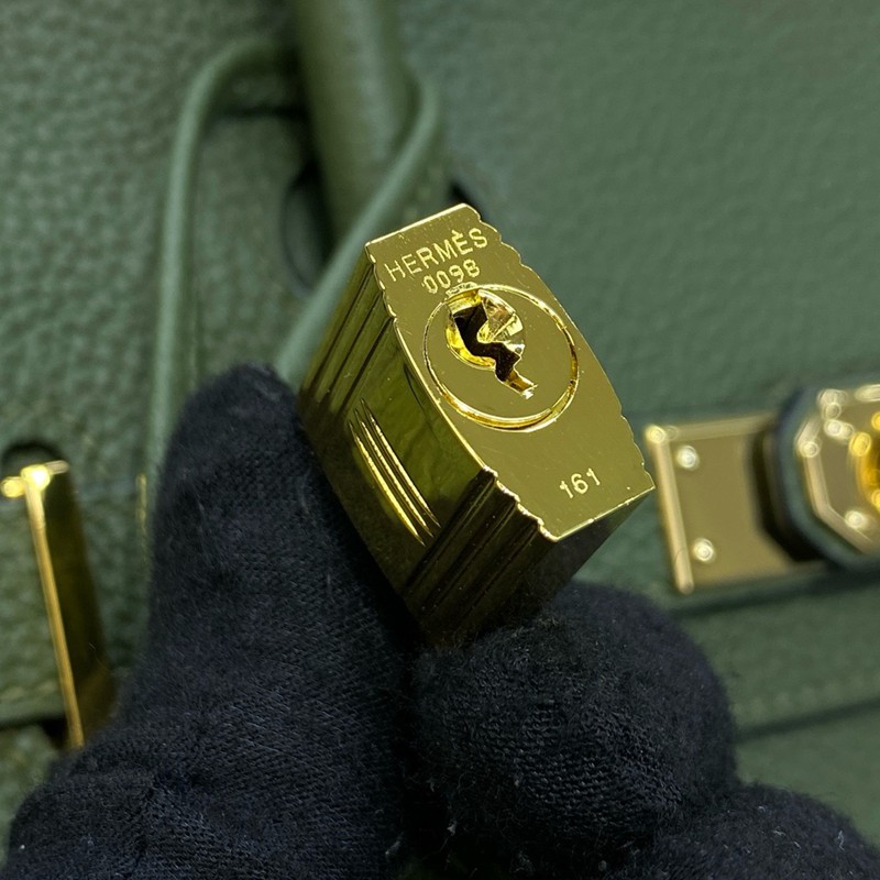 Hermes Birkin 25cm Bag Togo Leather Gold Yellow