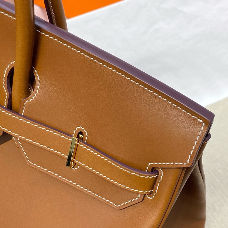 Hermes Birkin 30cm Bag Barenia Faubourg Gold Hardware