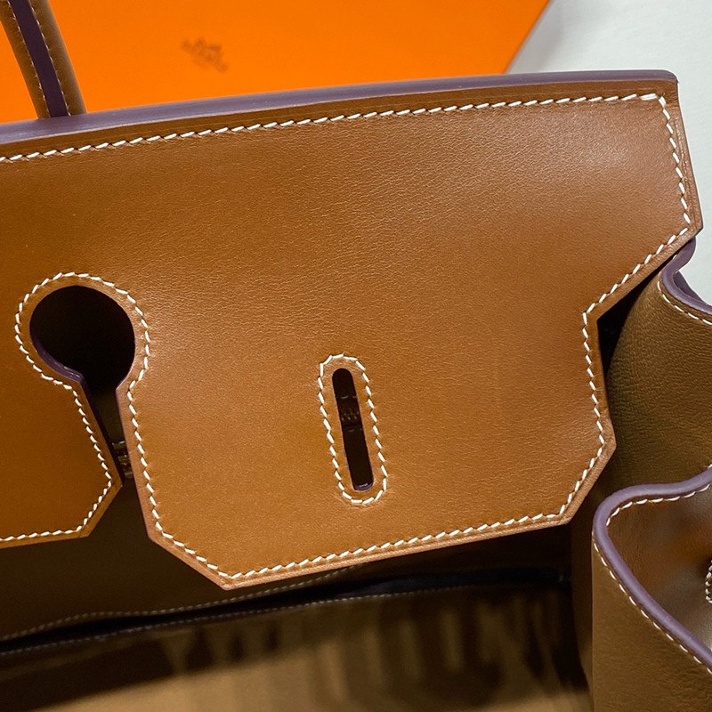 Hermes Birkin 30cm Bag Barenia Faubourg Gold Hardware