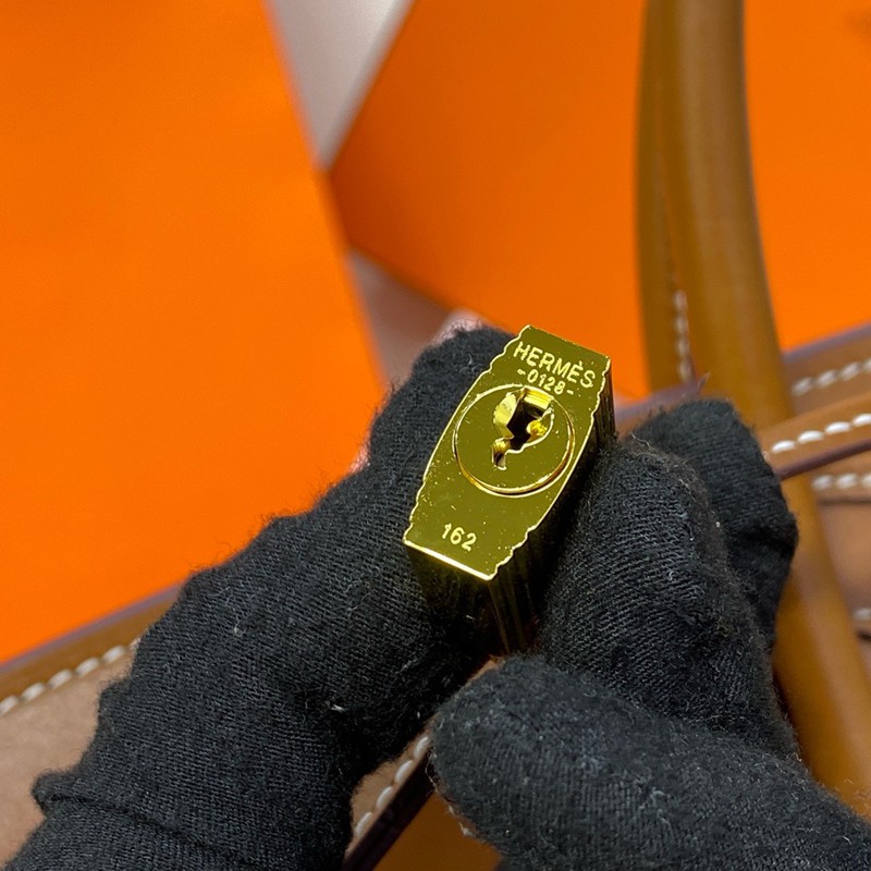 Hermes Birkin 30cm Bag Barenia Faubourg Gold Hardware