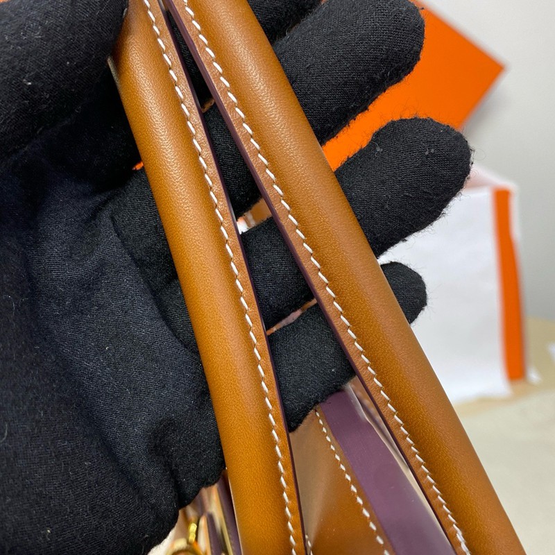 Hermes Birkin 30cm Bag Barenia Faubourg Gold Hardware