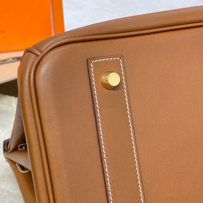 Hermes Birkin 30cm Bag Barenia Faubourg Gold Hardware