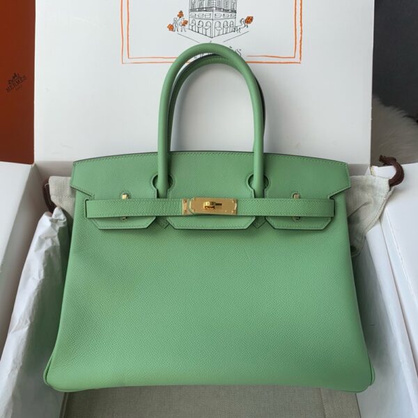 Hermes Birkin 30cm Bag Original Epsom Leather Full Handmade 19