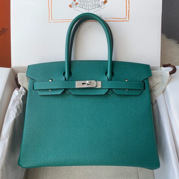 Hermes Birkin 30cm Bag Original Epsom Leather Full Handmade 20