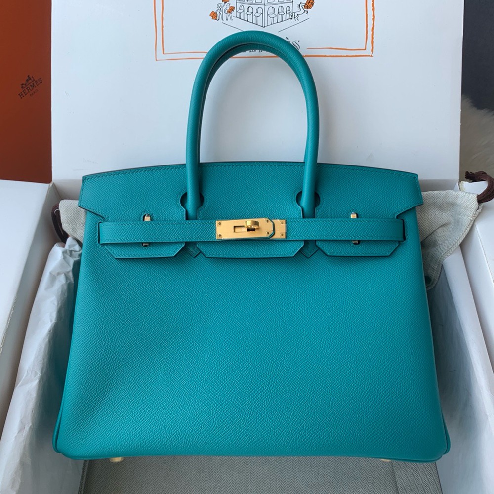 Hermes Birkin 30cm Bag Original Epsom Leather Full Handmade 24