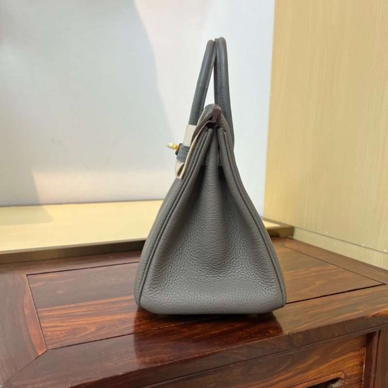 Hermes Birkin Touch Bag 25cm Togo and Niloticus Crocodile Leather