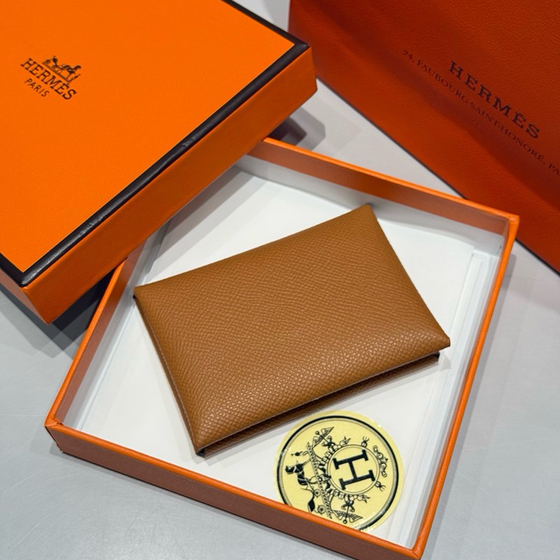 Hermes Calvi Duo Card Holder Wallet 04