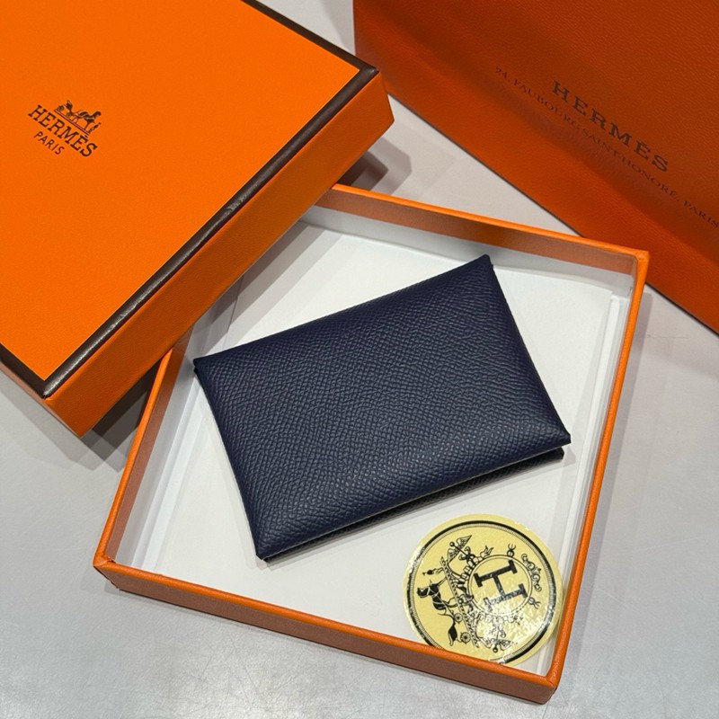 Hermes Calvi Duo Card Holder Wallet 12