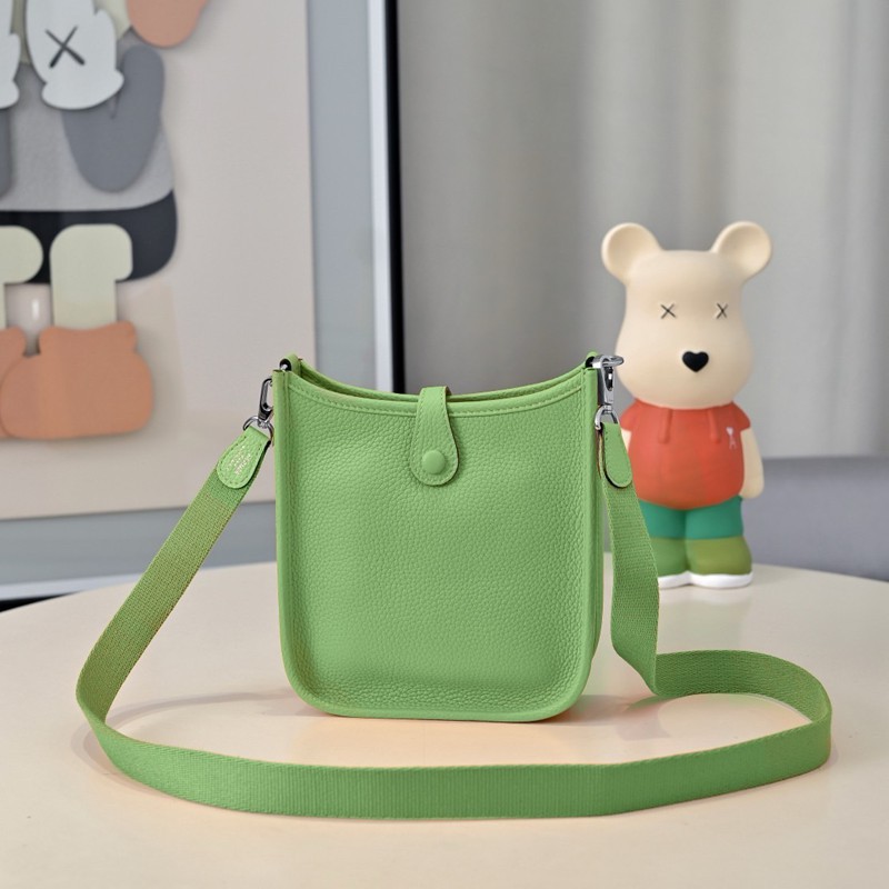 Hermes Evelyne Mini 17cm Bag TC Clemence Leather