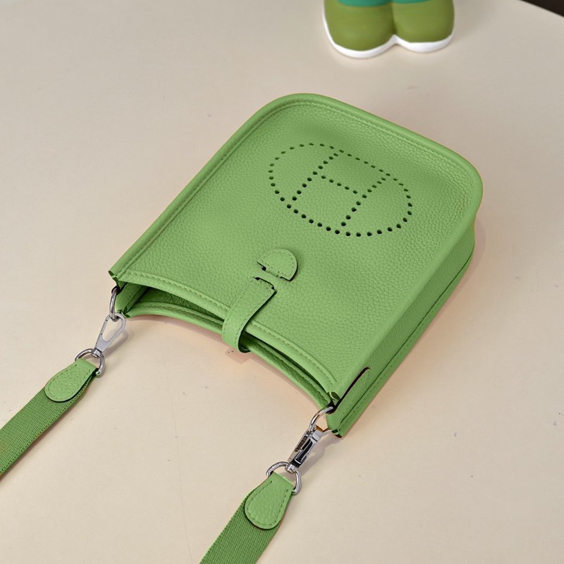 Hermes Evelyne Mini 17cm Bag TC Clemence Leather