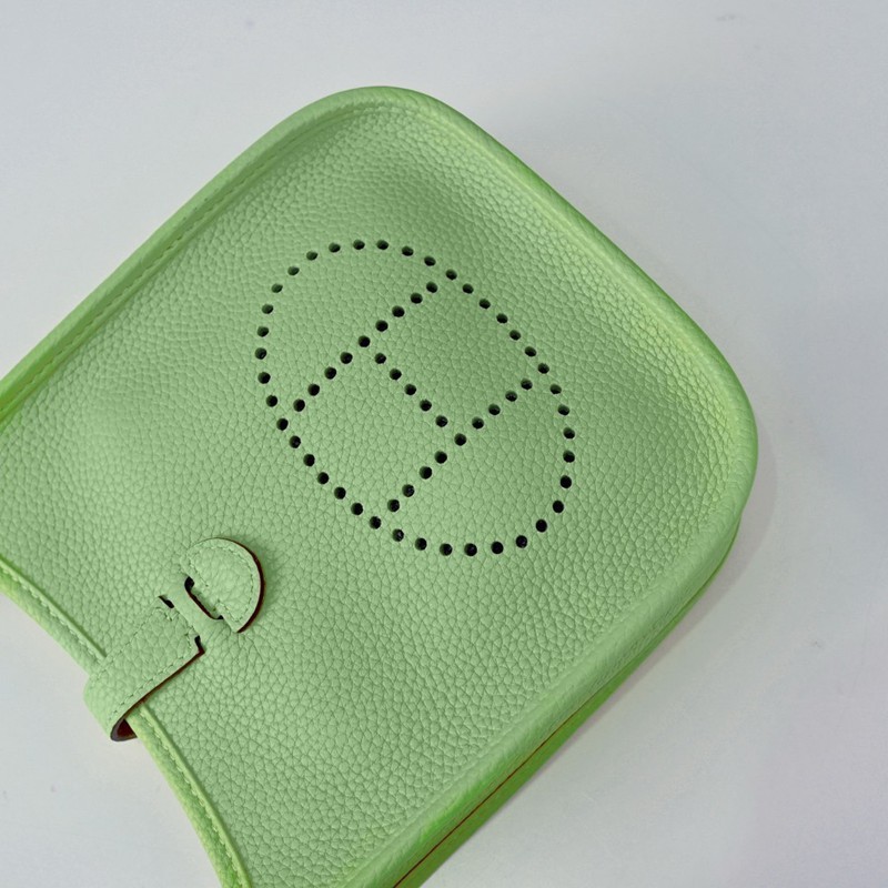 Hermes Evelyne Mini 17cm Bag TC Clemence Leather