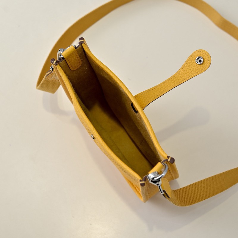 Hermes Evelyne Mini 17cm Bag TC Clemence Leather